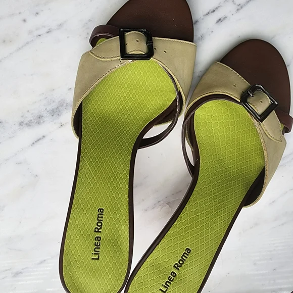 Linea Roma Miriam sandals| 8.5M | 2.5" heel - Picture 6 of 8